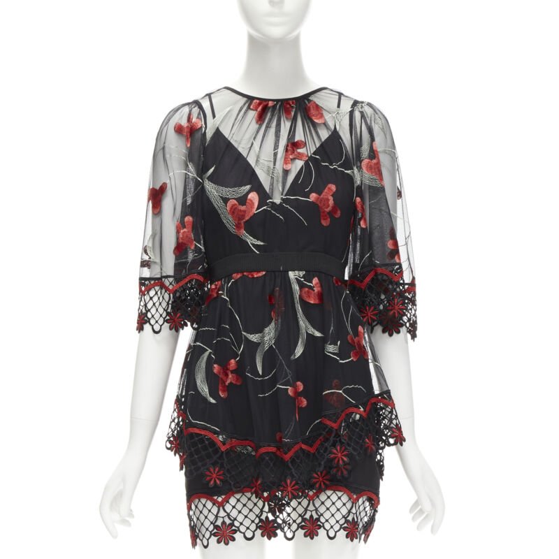 Alice McCall - Black Women Party/Cocktail Dress | JHROP Preloved Luxury Alice McCall - Black Women Party/Cocktail Dress | JHROP Preloved Luxury