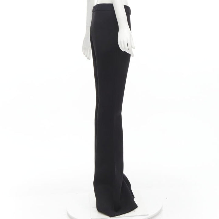 GAUCHERE Rihanna 100% virgin woo wide legl flared trousers FR38 M