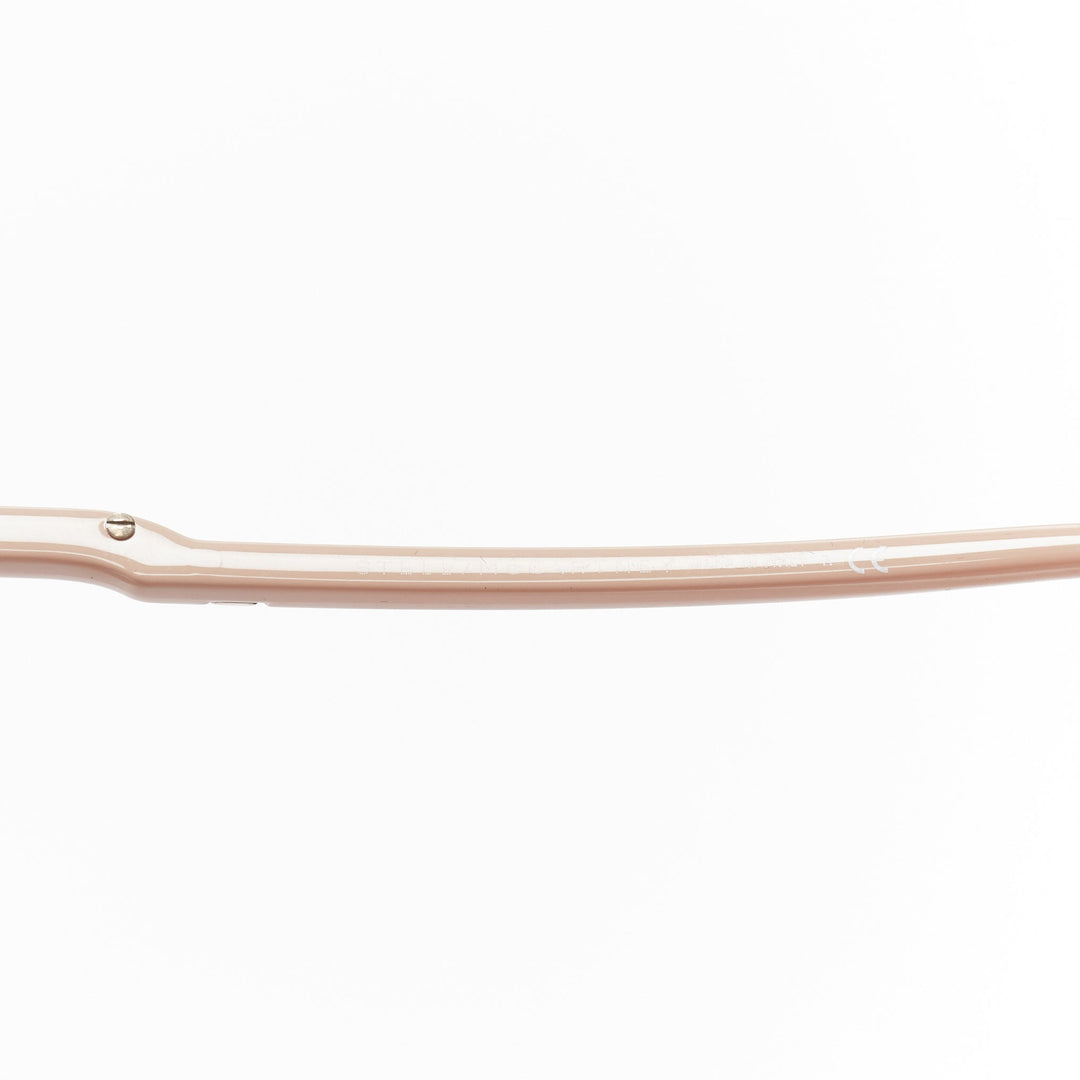 STELLA MCCARTNEY SM3011 silver nude frame brown ombre lens sunglasses