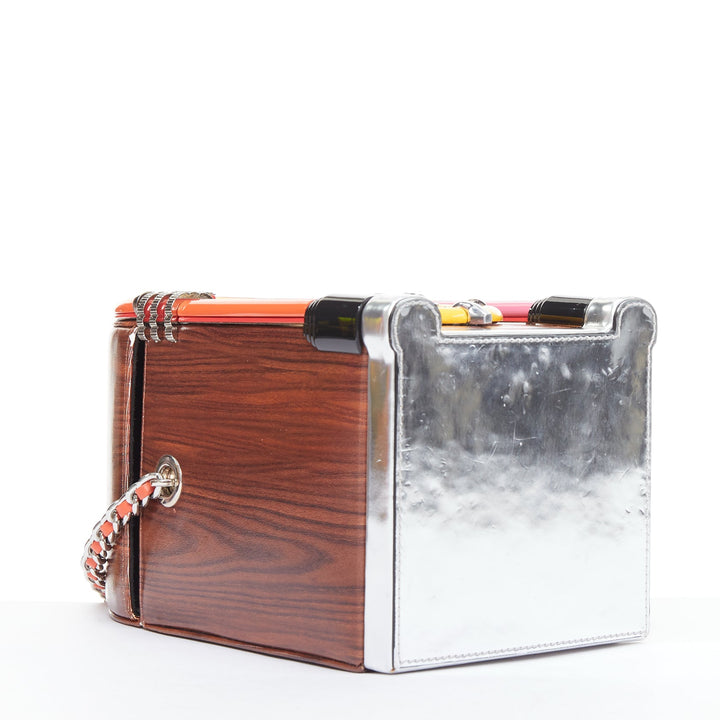 rare MOSCHINO 2022 Runway Jeremy Scott Diner Jukebox crossbody bag