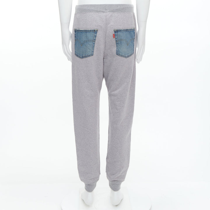 JUNYA WATANABE LEVI'S 2022 deconstructed denim patch joggers M