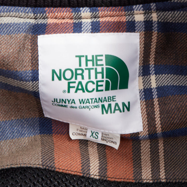 rare JUNYA WATANABE North Face 2017 yellow grey duffel deconstructed bomber XS