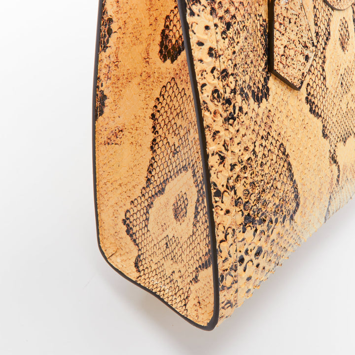 GUCCI Diana NM Small bamboo handle scaled leather crossbody bag