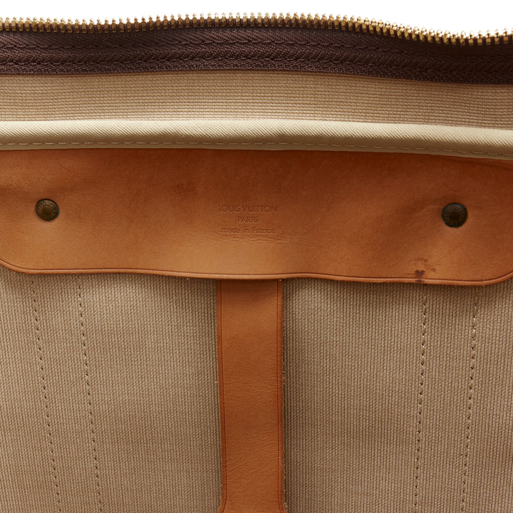 LOUIS VUITTON Sirius 70 brown LV monogram canvas large travel bag