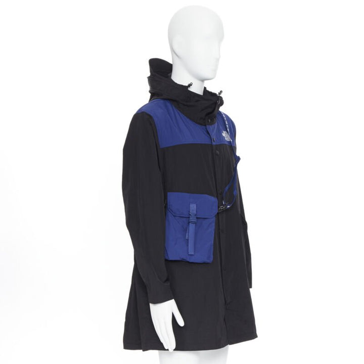 THE NORTH FACE KAZUKI KARAISHI Black Flag Blue Bravo 2 long raincoat S / M