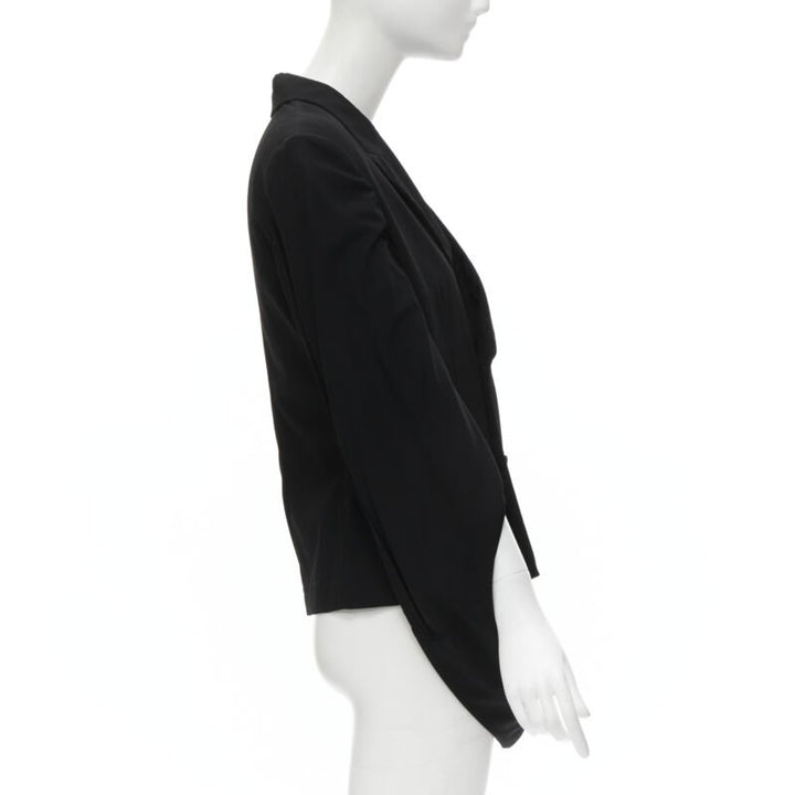 COMME DES GARCONS 1990 infinity loop sleeve double breasted blazer jacket S