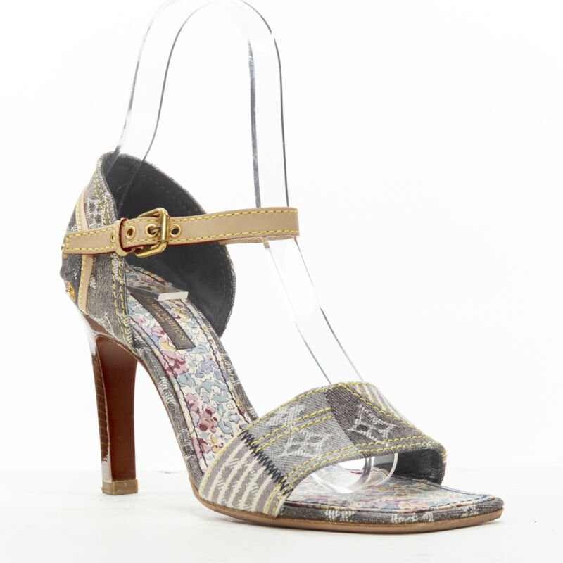 Louis Vuitton - Grey Women Party/Cocktail Shoes | JHROP