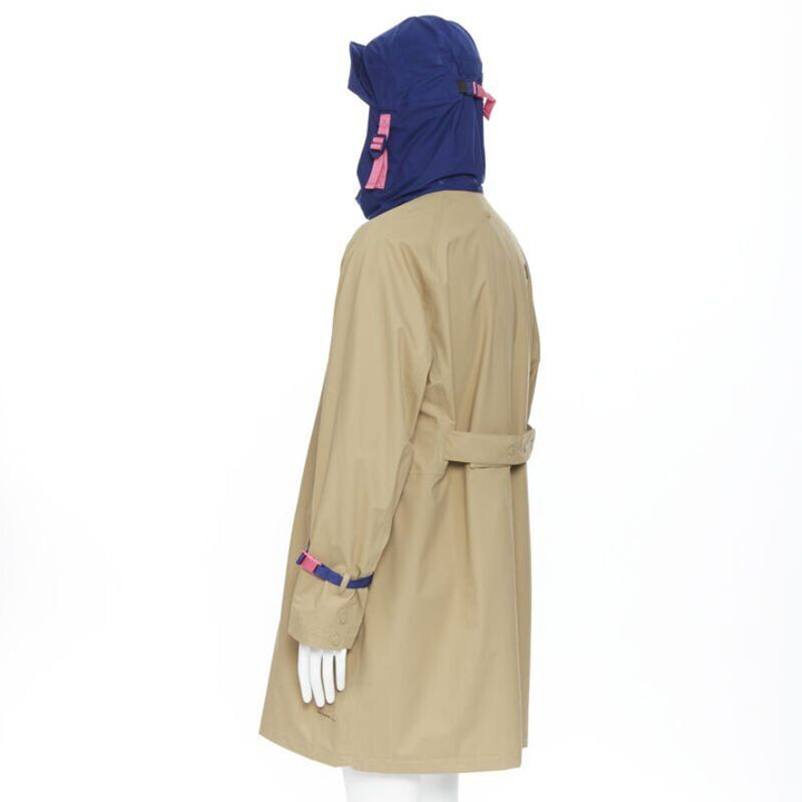 THE NORTH FACE KAZUKI KARAISHI Kelp Tan Blue Futurelight raincoat S M