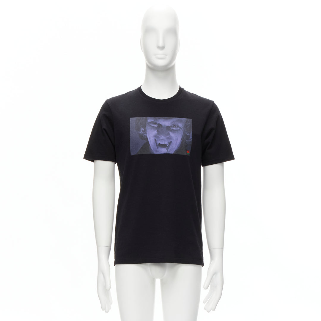 UNDERCOVER 2019 Clockwork Orange black vampire rose print tshirt JP2 M