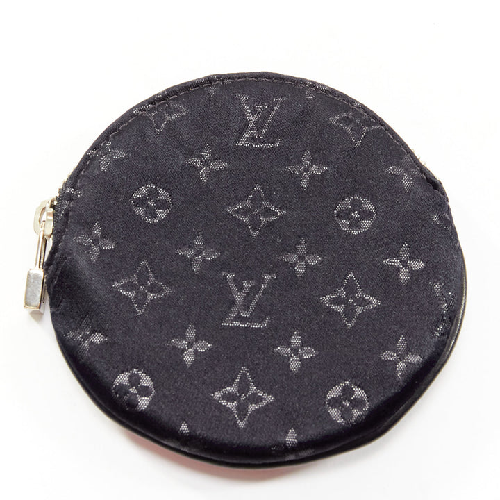 LOUIS VUITTON Mini Monogram Conte de Fees Apple black monogram coins pouch bag