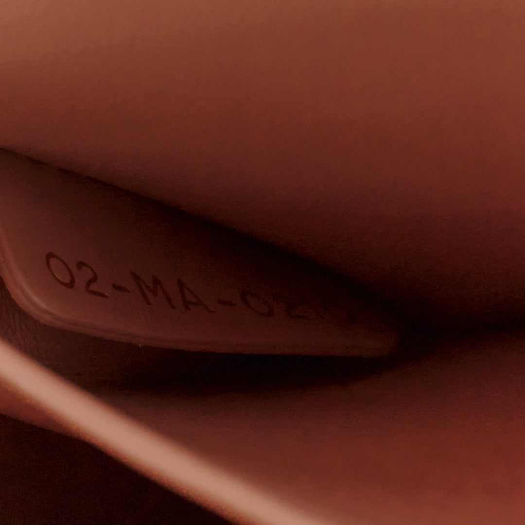 CHRISTIAN DIOR 30 Montaigne Box Mini nude leather gold CD buckle crossbody bag