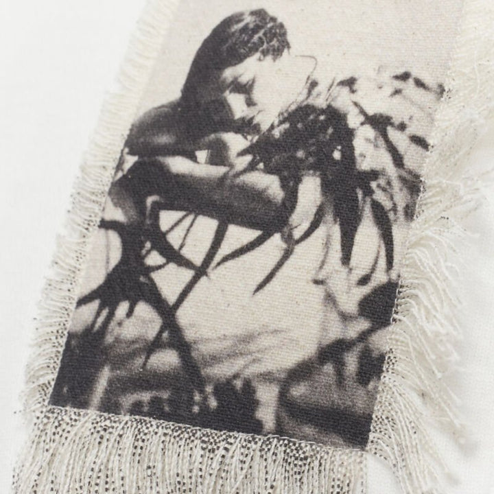 JIL SANDER 2021 Florence Henri photo patchwork oversized boxy t-shirt XS