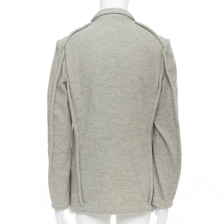 COMME DES GARCONS HOMME PLUS 2005 Evergreen grey wool blazer jacket M