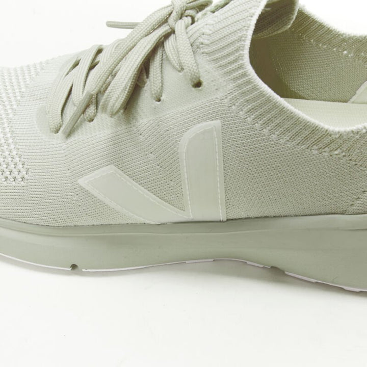 RICK OWENS VEJA Runner Style 2 V-Knit Oyster grey sneaker EU41