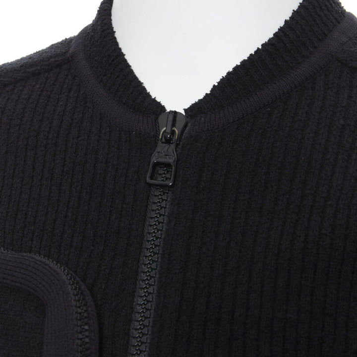 Runway LOUS VUITTON Virgil Abloh Multi 3D Pocket utility pocket ribbed vest M