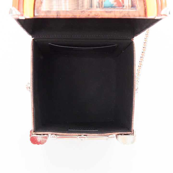 rare MOSCHINO 2022 Runway Jeremy Scott Diner Jukebox crossbody bag