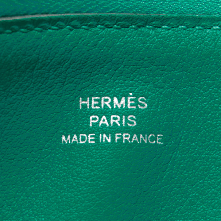 HERMES 2024 Carre Pocket Pouch Manufacture de Boucleries buckle zip wallet