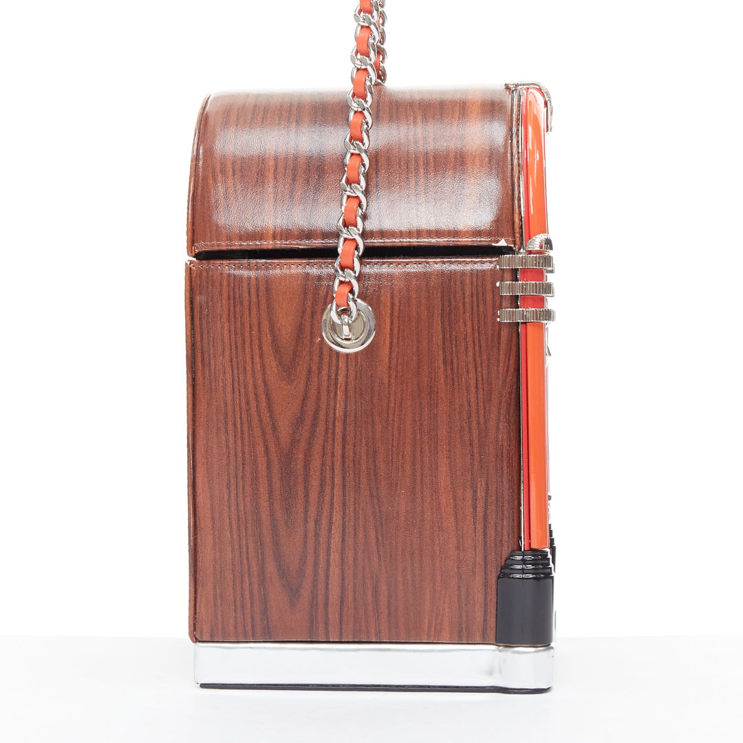 rare MOSCHINO 2022 Runway Jeremy Scott Diner Jukebox crossbody bag