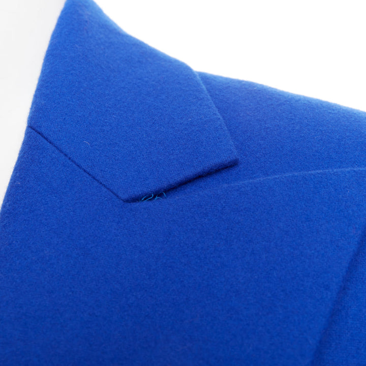 ALEXANDRE VAUTHIER COUTURE AW2022 Runway blue short sleeve oversized blazer