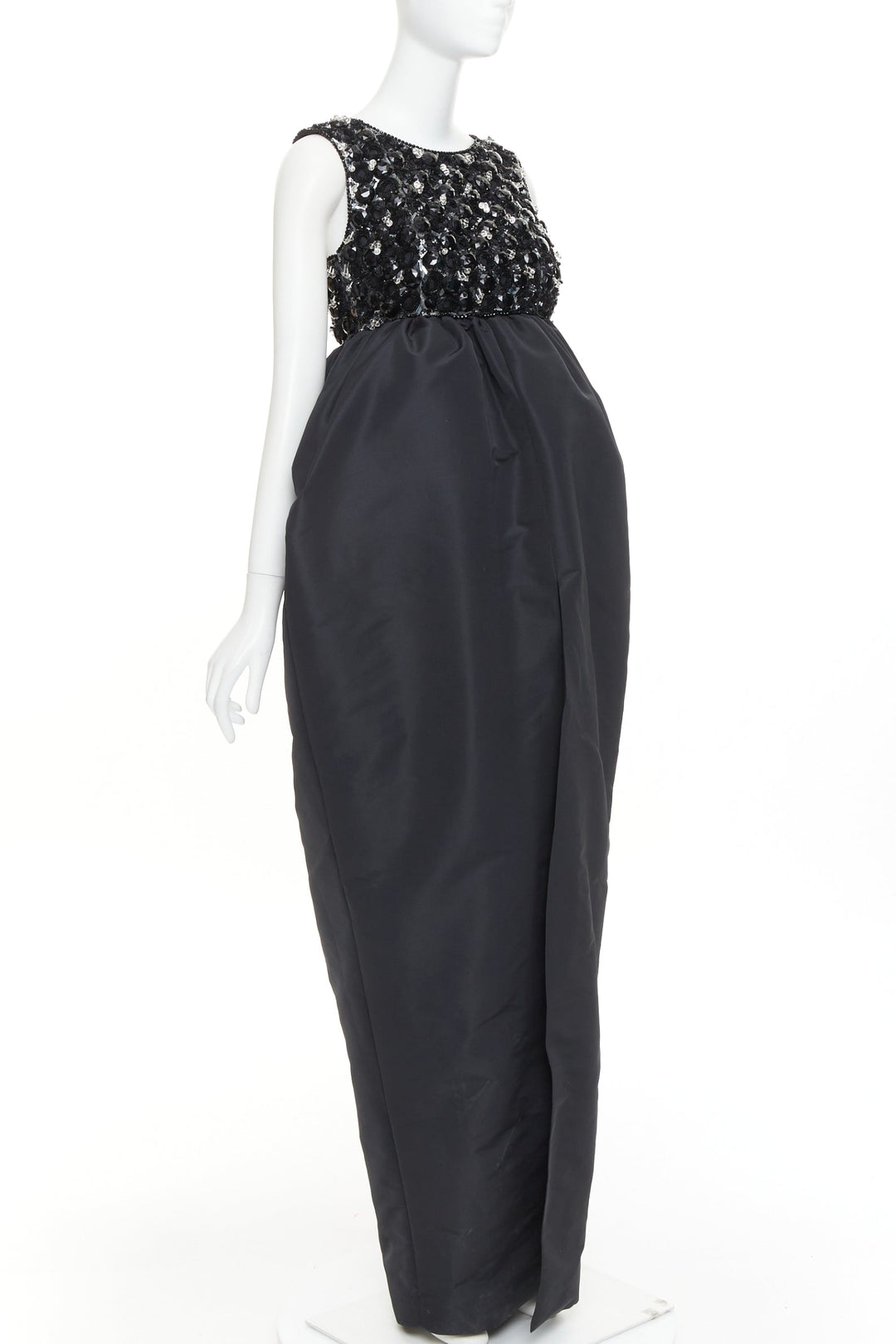 rare ALEXANDRE VAUTHIER COUTURE SS2025 Runway Lesage jewel embellished pouf gown