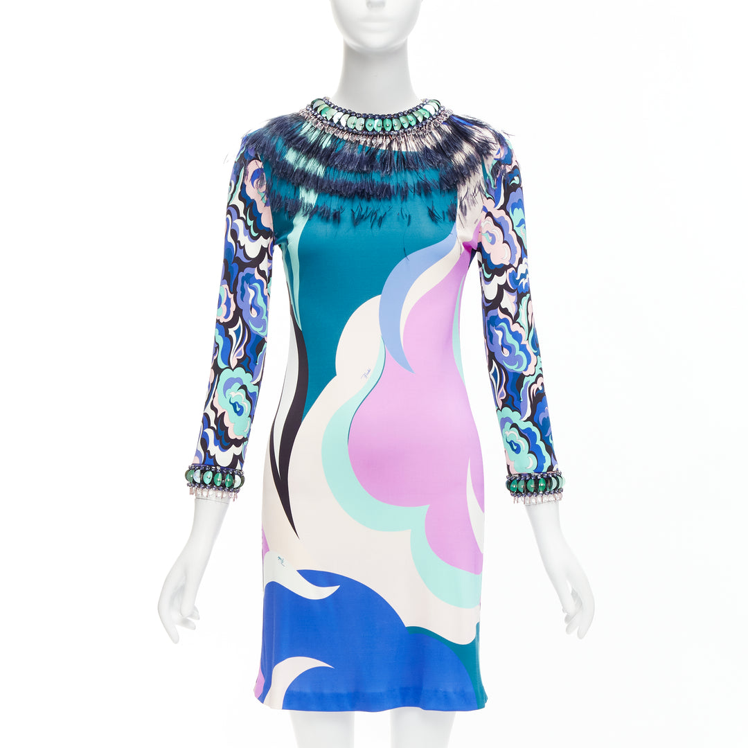 Emilio Pucci - Multicolour Women Party/Cocktail Dress | JHROP Preloved Luxury Emilio Pucci - Multicolour Women Party/Cocktail Dress | JHROP Preloved Luxury