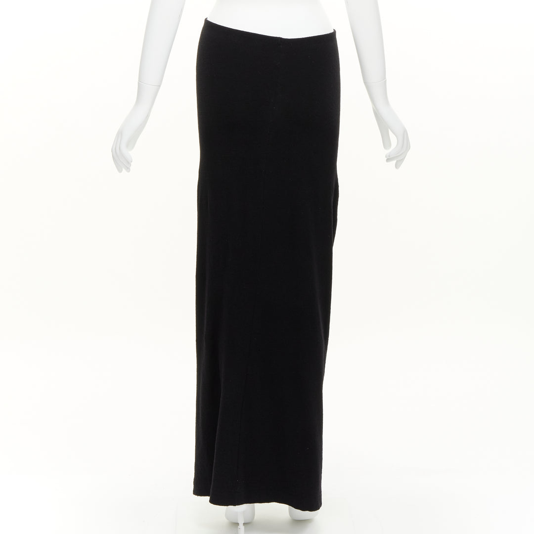 COMME DES GARCONS Vintage 1997 Lumps & Bumps red asymmetric top black skirt M