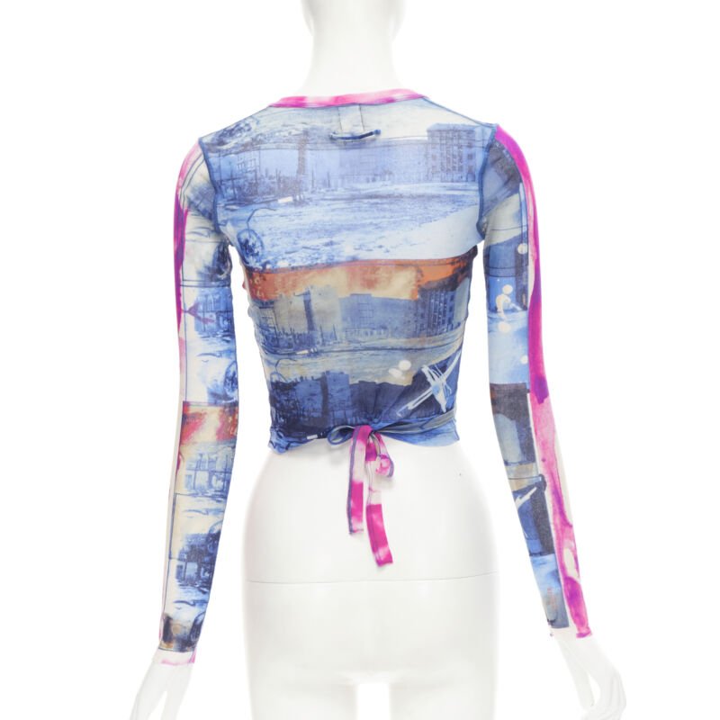 Jean Paul Gaultier by Jean Paul Gaultier - Blue Women Casual Top
