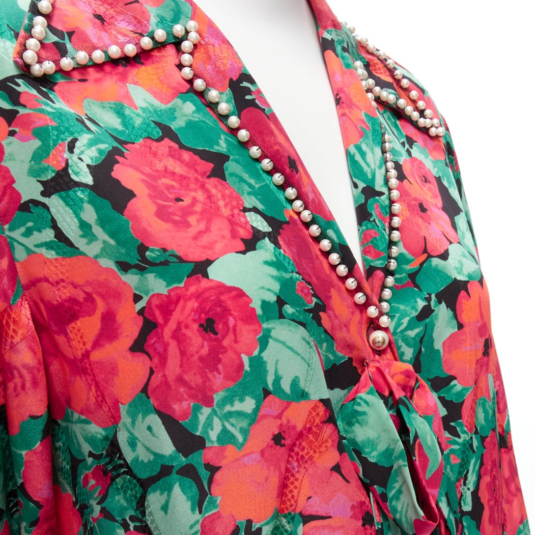 gucci green dress with red ribbon Gucci green dress for