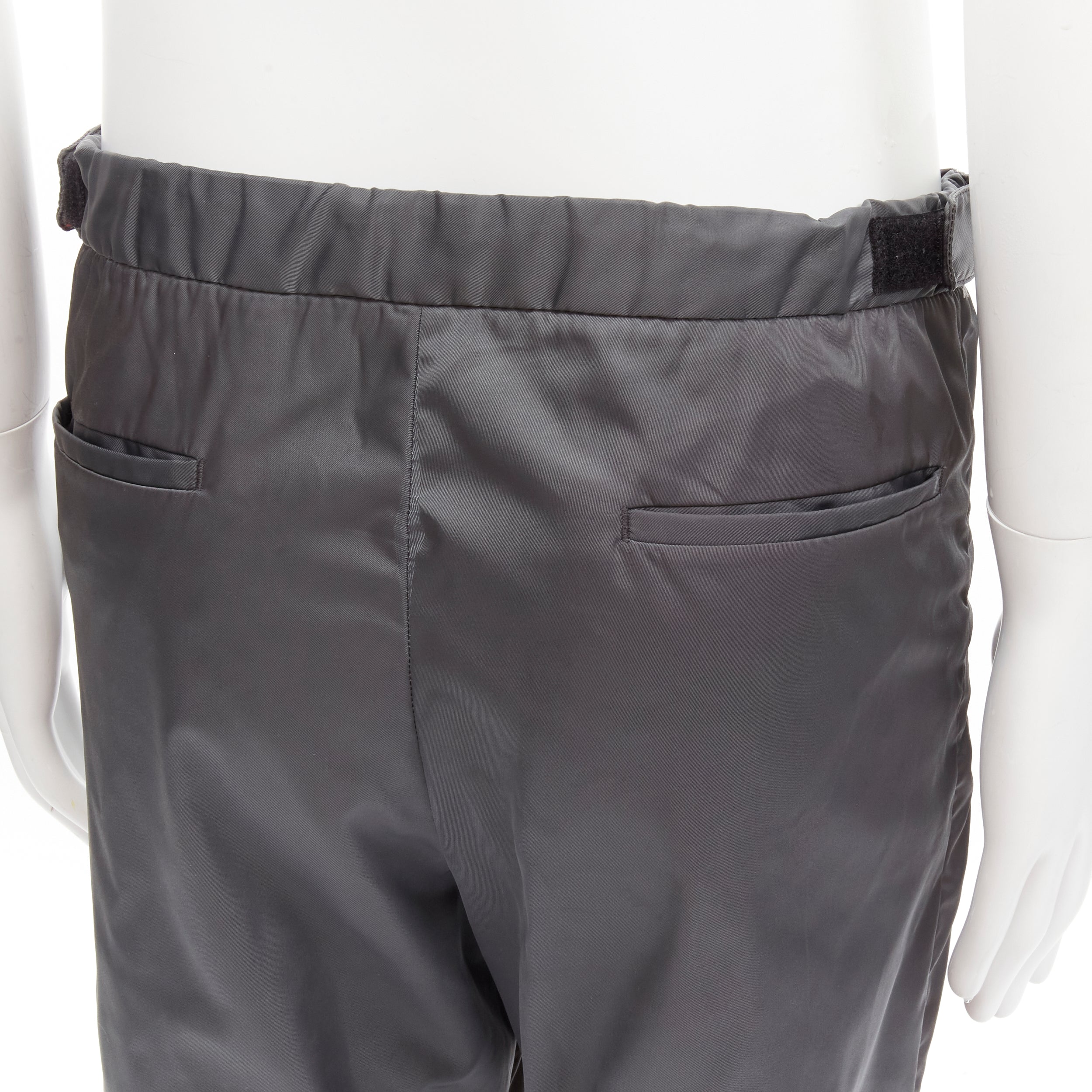 Prada by Miuccia Prada - Grey Women Casual Pants | JHROP Prada by Miuccia Prada - Grey Women Casual Pants | JHROP