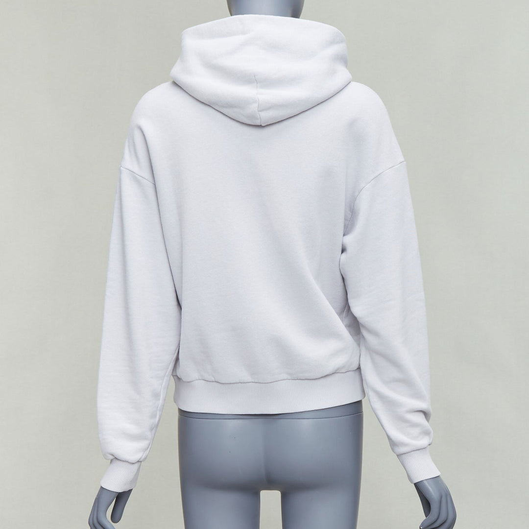 PANGAIA Set of 2 organic recycled cotton hoodie grey XXS white XXS