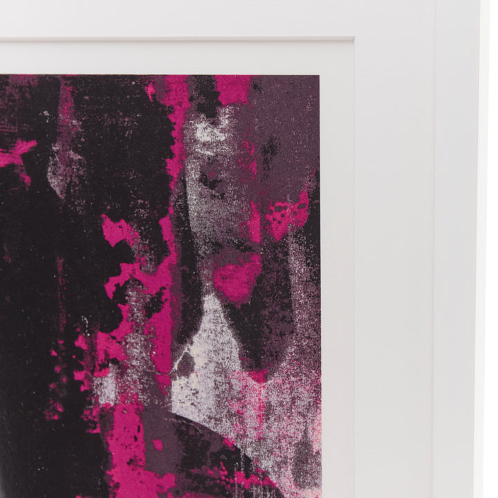 TAKASHI MURAKAMI VIRGIL ABLOH Glance Past The Future 2018 3/300 White Framed