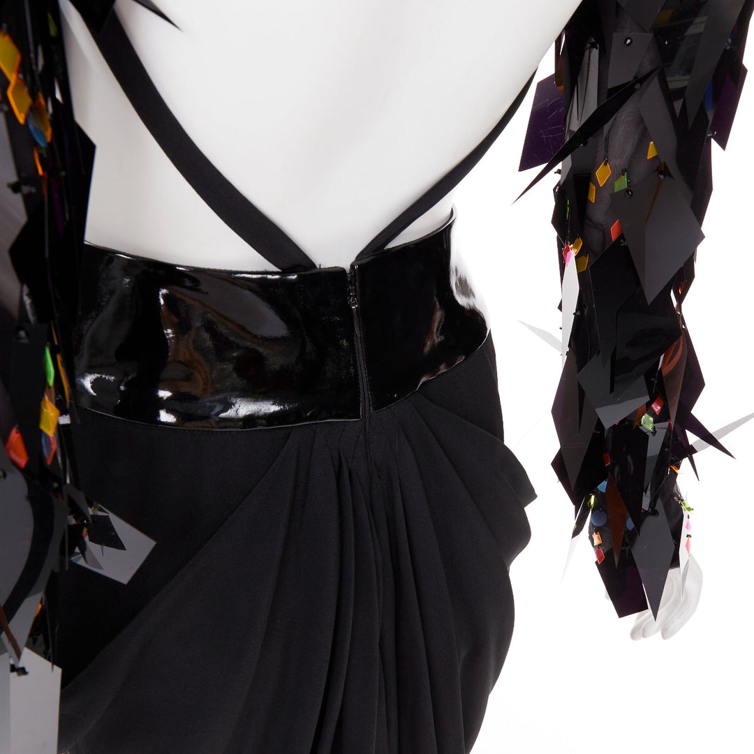 rare ALEXANDRE VAUTHIER COUTURE SS2023 Runway Lesage filigree paillette gown