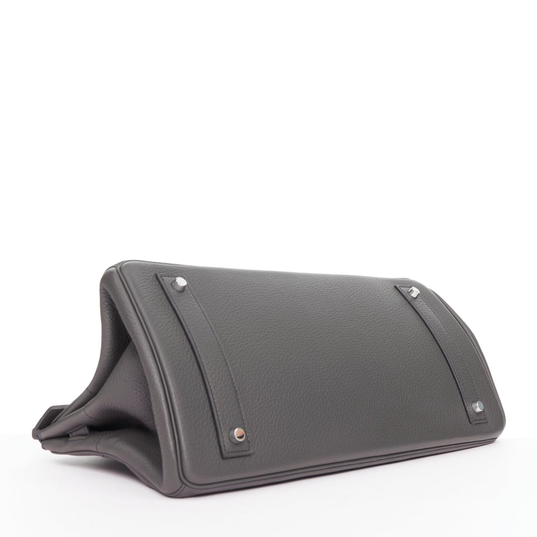 HERMES Special Order HSS JPG Birkin 42 Graphite matte palladium shoulder bag