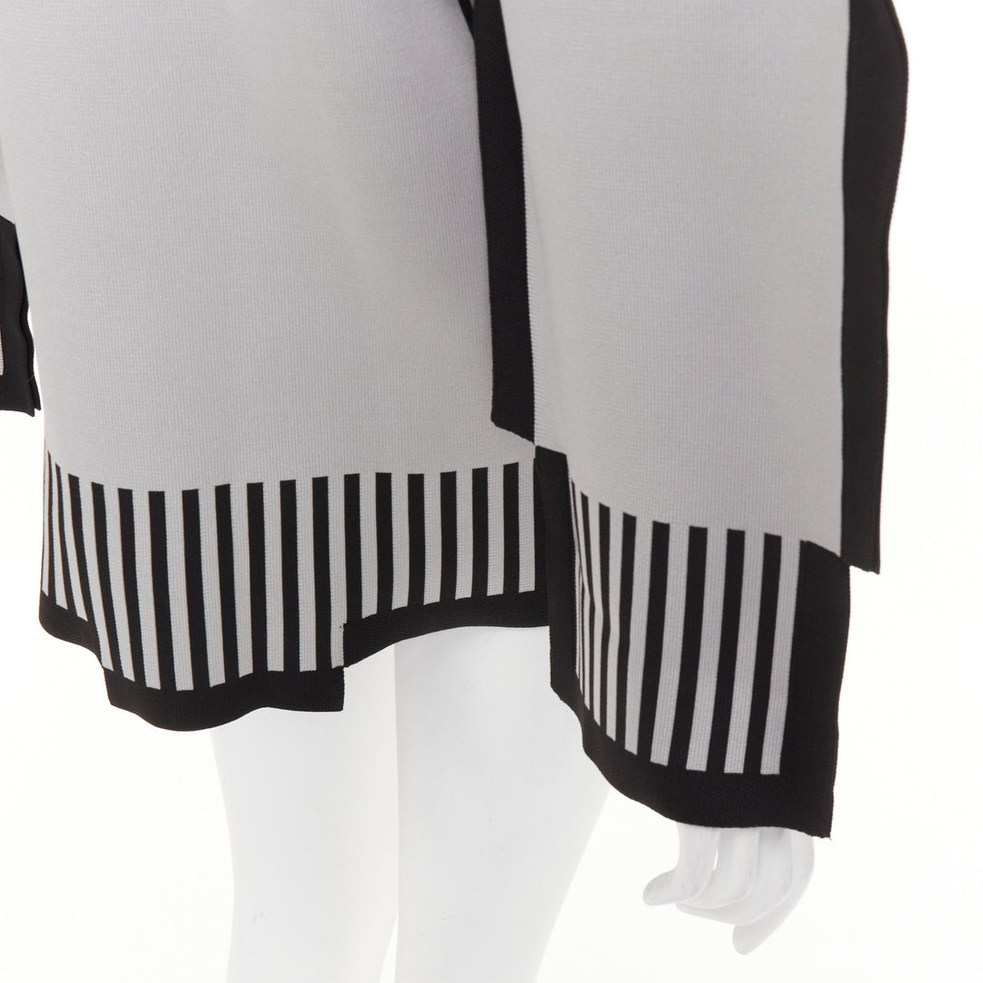 rare LOEWE 2023 Runway Pixel Capsule technical knit trompe loeil sweater  XS