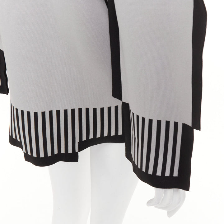 rare LOEWE 2023 Runway Pixel Capsule technical knit trompe loeil sweater  XS