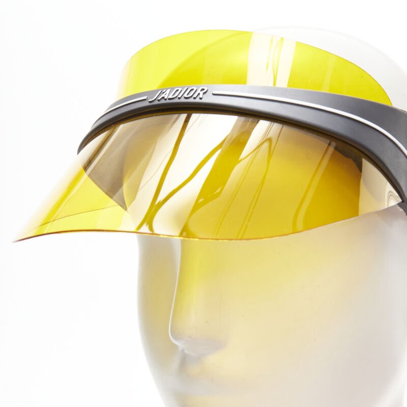 Sunglasses Dior Yellow Visor Dior Visor Yellow Christian Dior J