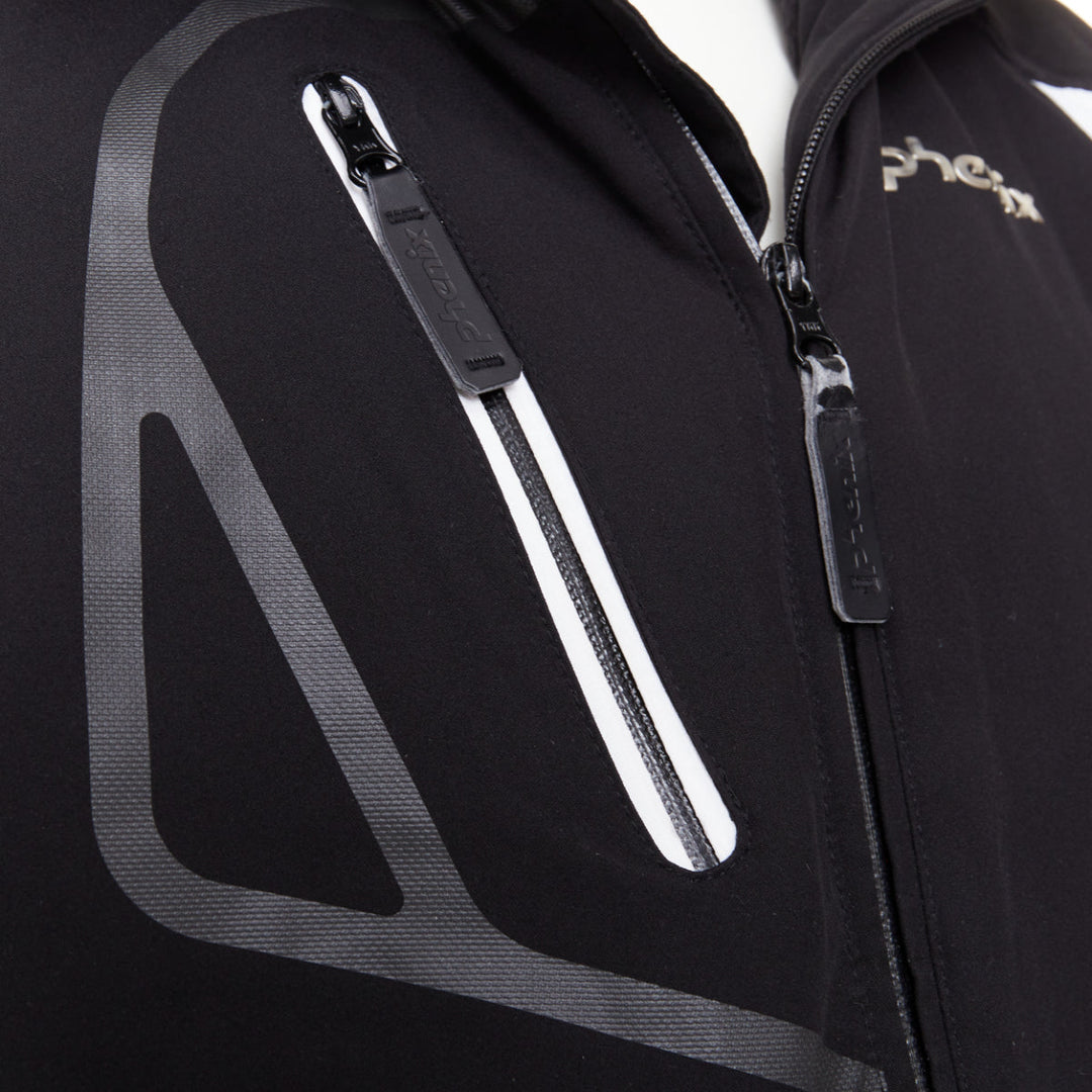 PHENIX Thunderon Digenite Thermo black waterproof 4way stretch ski jacket EU50 L