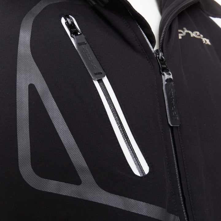 PHENIX Thunderon Digenite Thermo black waterproof 4way stretch ski jacket EU50 L