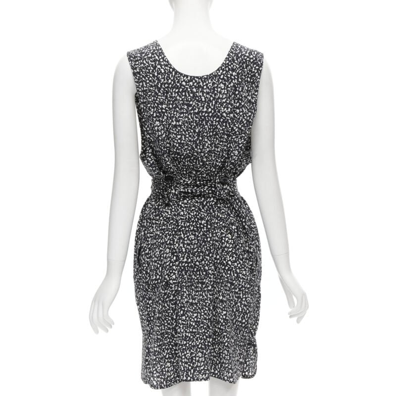 Female mannequin wearing Marni Black Silk Women Casual Dress in Size IT38 | Available at JHROP