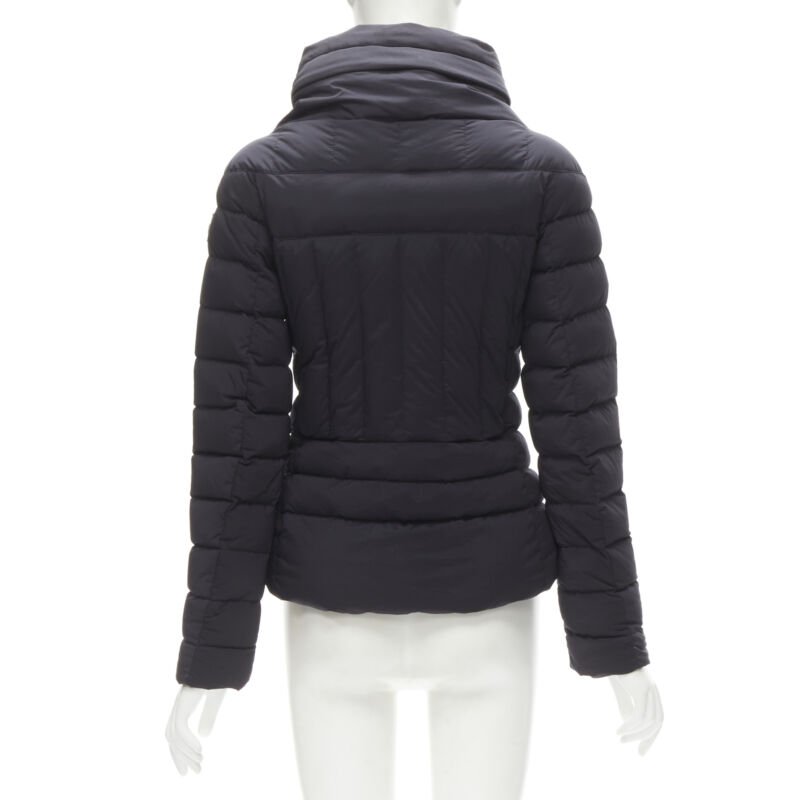 MONCLER GRENOBLE Bear Giubotto black nylon new down puffer jacket Size 1 S