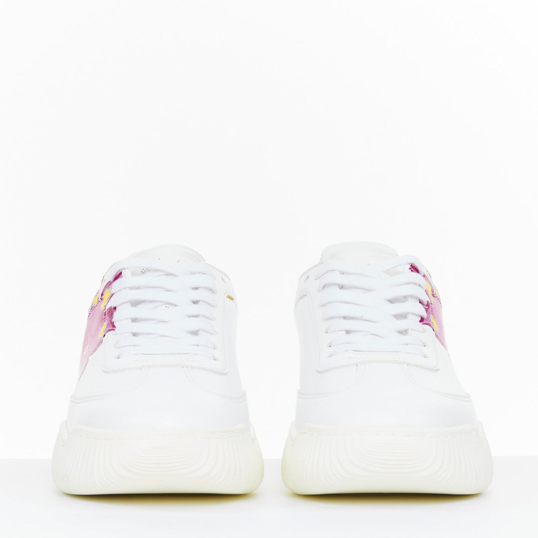 STELLA MCCARTNEY Myfawnwy Loop Sun white vegan chunky graphics sneakers EU38
