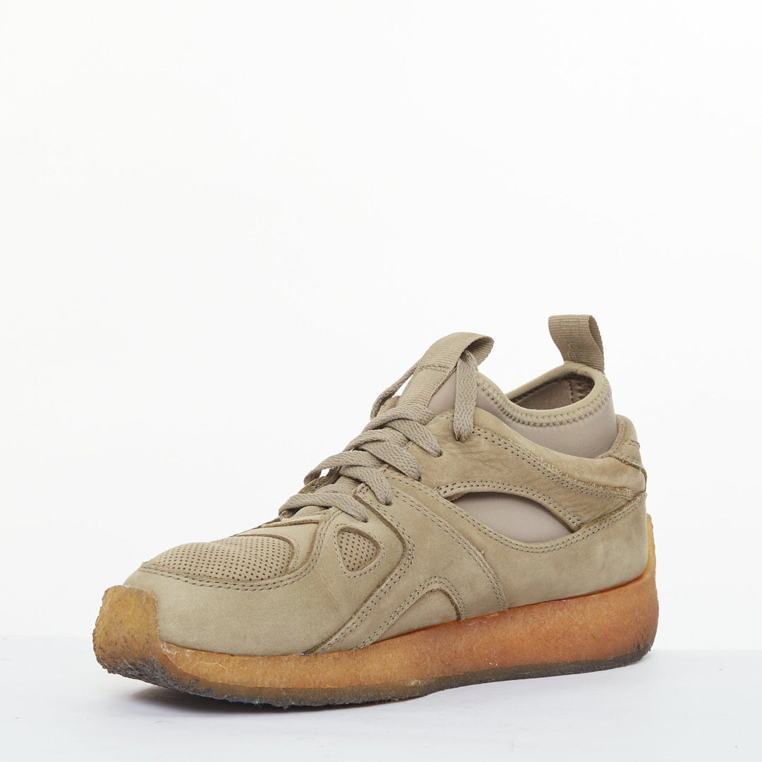 CLARKS 2022 Breacon 8th Street Ronnie Fieg tan nubuck low sneakers US7 EU39.5