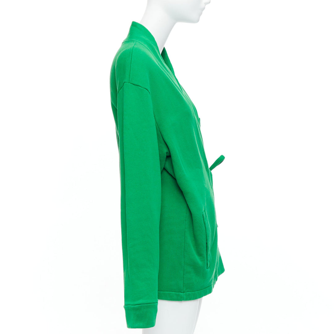 Female mannequin wearing Ambush WKSP Green Cotton Women Coat in Size  S | Available at JHROP