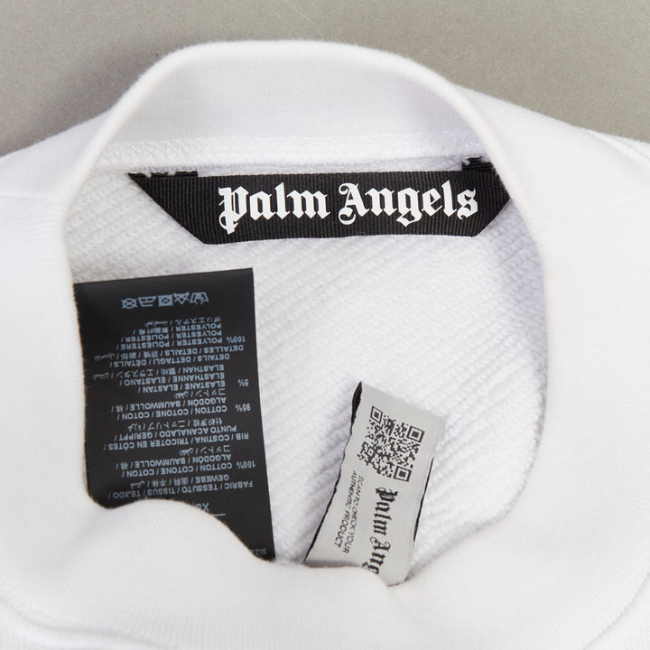 PALM ANGELS 2019 David Sims Photography cotton portrait print sweatshirt XS
