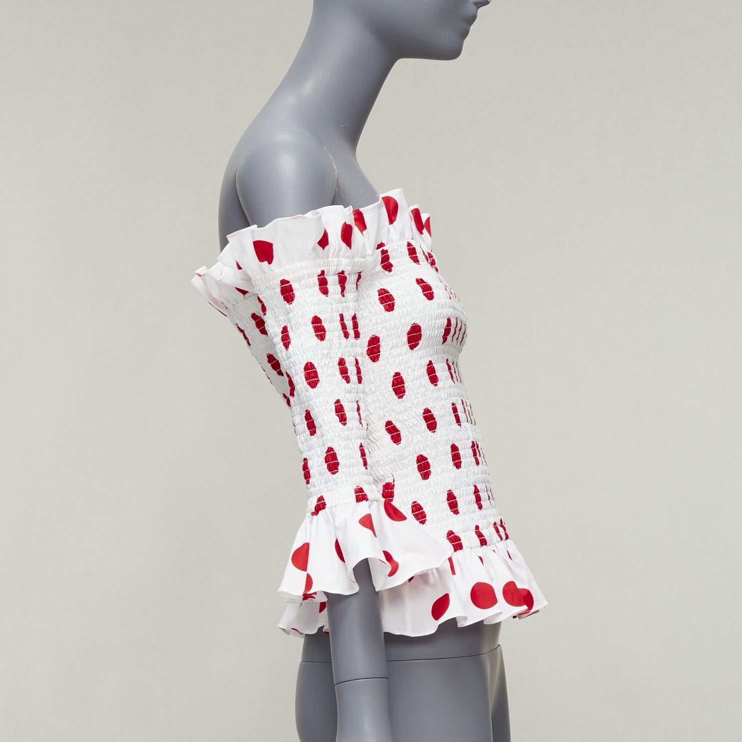 Caroline Constas - White Women Work Top | JHROP Preloved Luxury