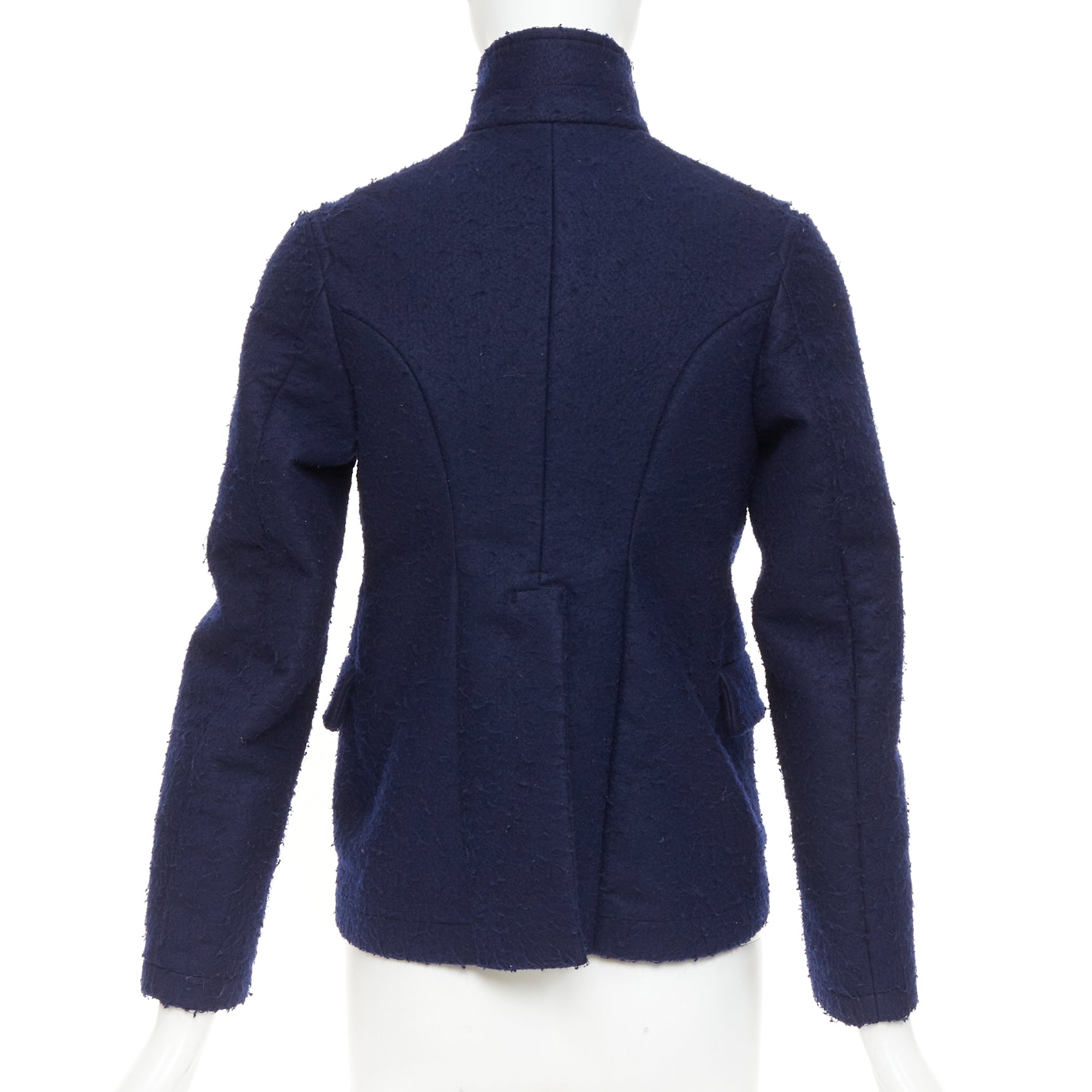 Comme Des Garcons by Rei Kawakubo - Navy Women Work Top | JHROP