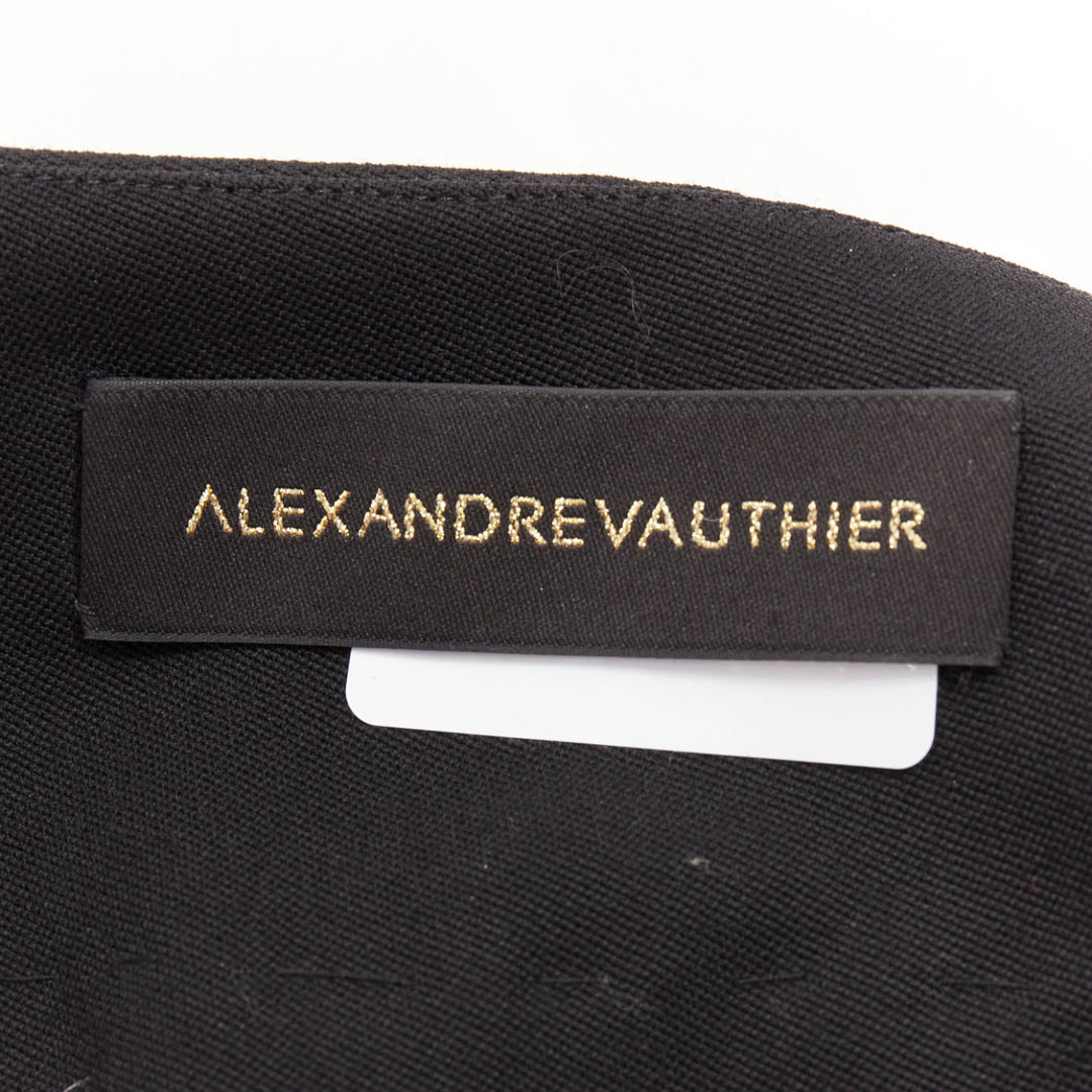 rare ALEXANDRE VAUTHIER COUTURE 2016 Runway Lesage bead crystal sequin pants