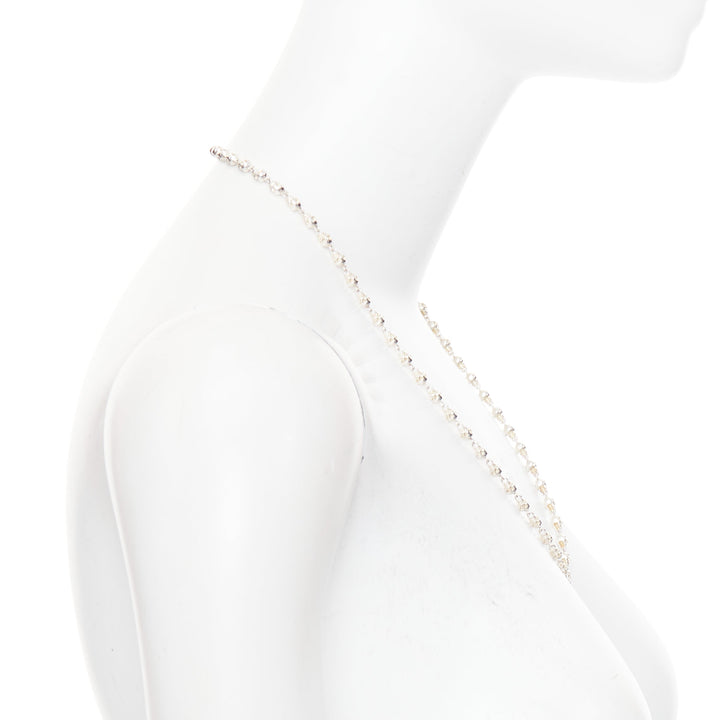 SHIPTON AND CO 925 Sterling Silver skull chain punk gothic necklace