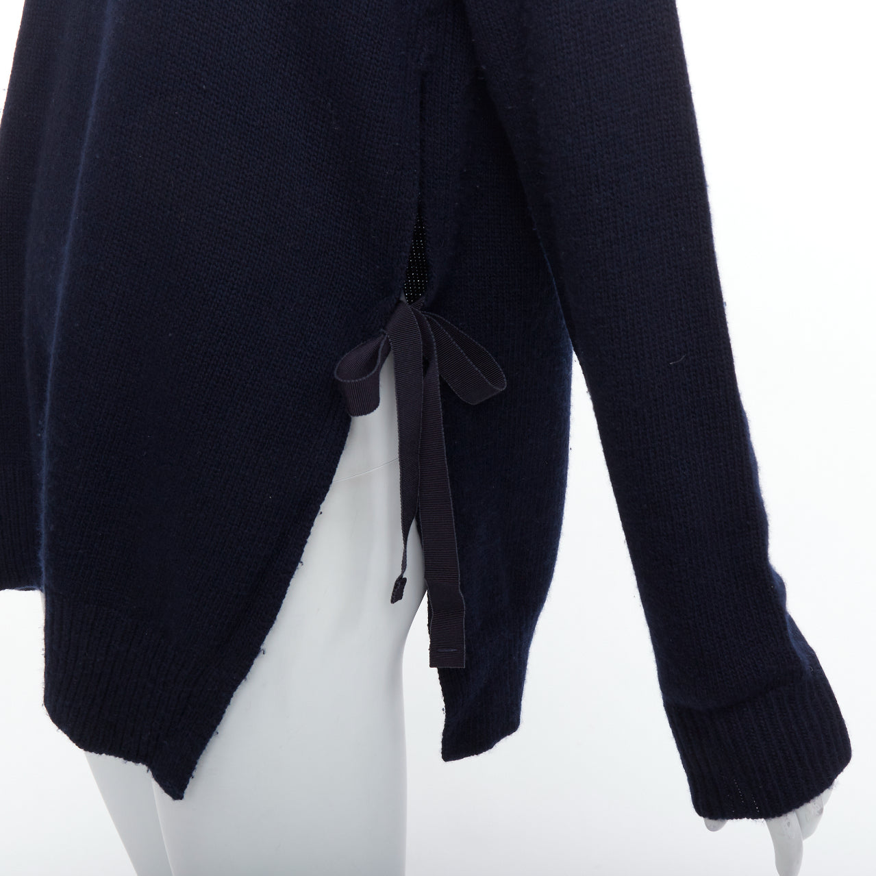 Prada by Miuccia Prada - Navy Women Casual Top | JHROP Prada by Miuccia Prada - Navy Women Casual Top | JHROP