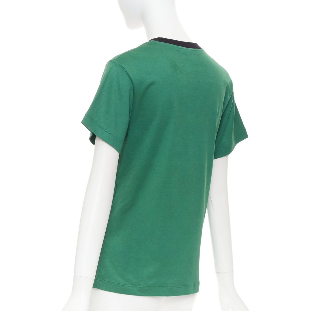 LOUIS VUITTON Sun Yitian 2024 Animogram green balloon rabbit chain tshirt XS